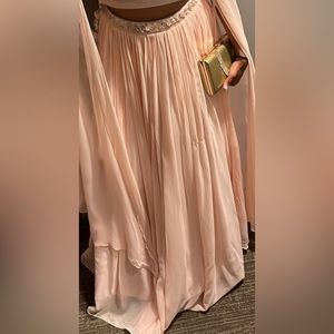 Pink Indian Lehenga Skirt